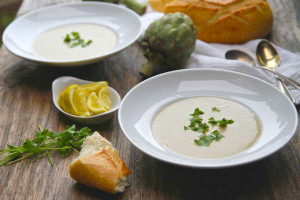 Cream of Artichoke Soup // shutterbean