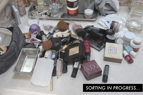 Organized Makeup Drawer// shutterbean