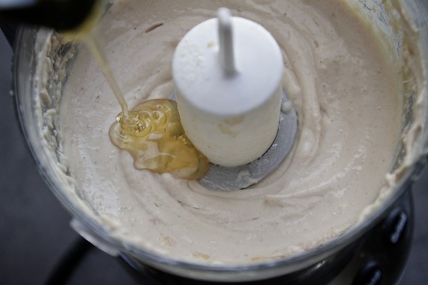 Salted Caramel Peanut Butter Yogurt Dip // shutterbean