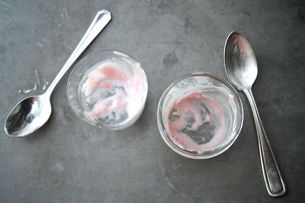 Strawberry & Coconut Ice Cream // shutterbean