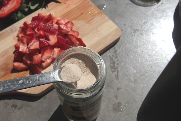 Strawberry & Coconut Ice Cream // shutterbean