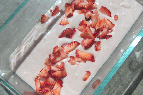 Strawberry & Coconut Ice Cream // shutterbean