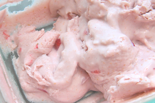 Strawberry & Coconut Ice Cream // shutterbean