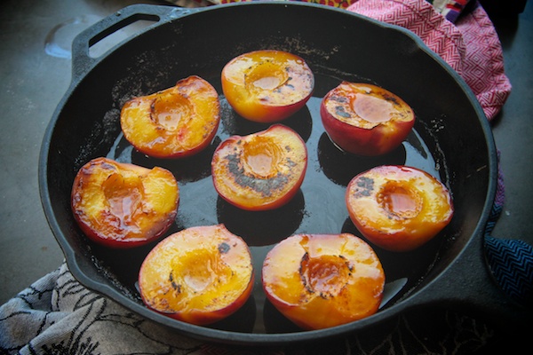 Roasted Peaches in Amaretto // shutterbean