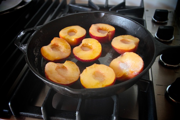 Roasted Peaches in Amaretto // shutterbean