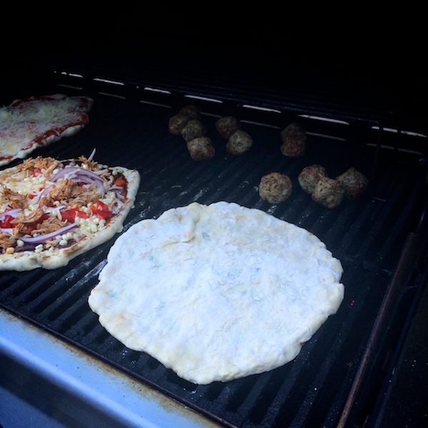 Grilled BBQ Chicken Pizza // shutterbean