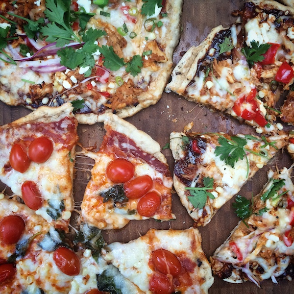 Grilled BBQ Chicken Pizza // shutterbean