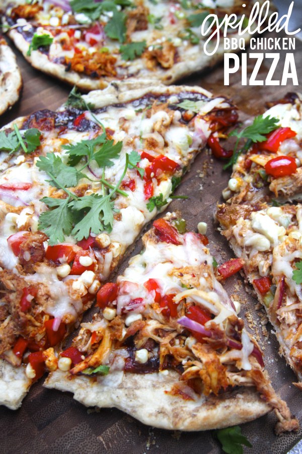 Grilled BBQ Chicken Pizza // shutterbean