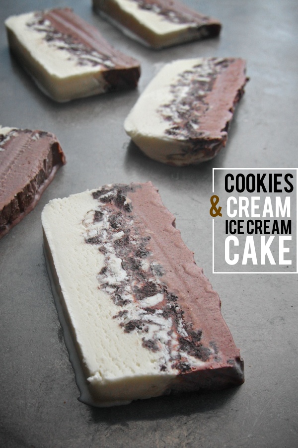 Cookies & Cream Ice Cream Cake // shutterbean