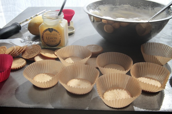 Lemon Icebox Cupcakes // shutterbean