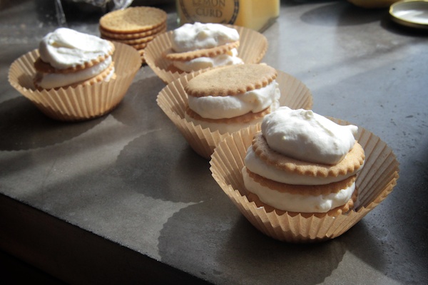 Lemon Icebox Cupcakes // shutterbean