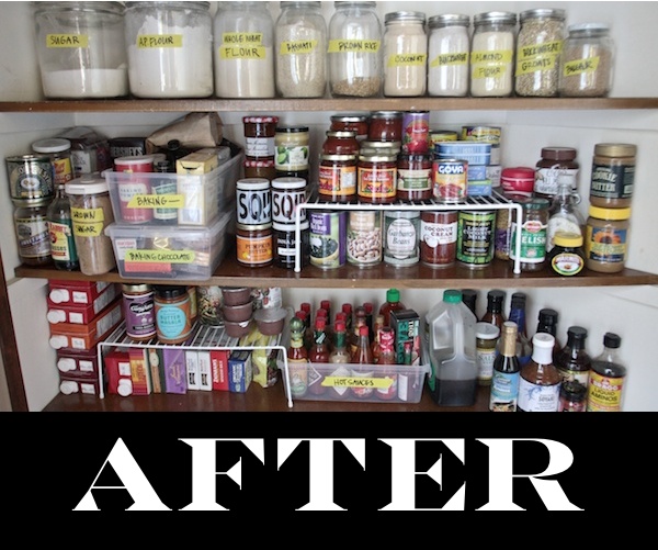 ORGANIZED PANTRY // shutterbean