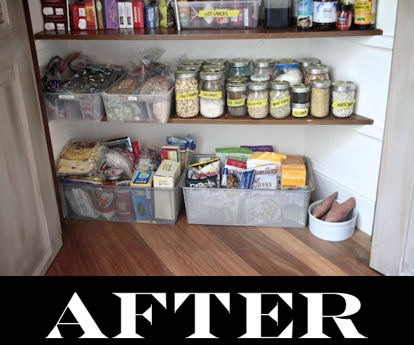 ORGANIZED PANTRY // shutterbean