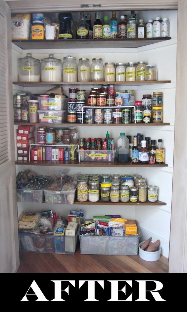 ORGANIZED PANTRY // shutterbean