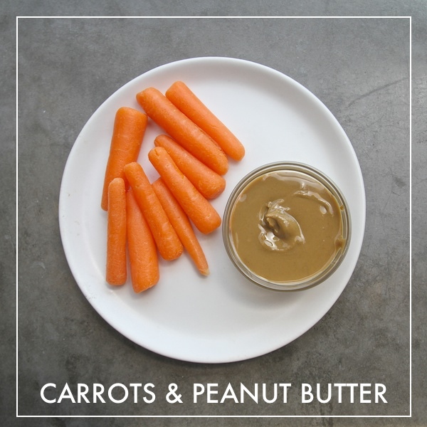 Carrots + Peanut Butter