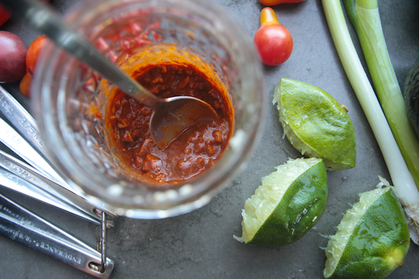 Spicy Corn Tomato Avocado Salad // shutterbean 