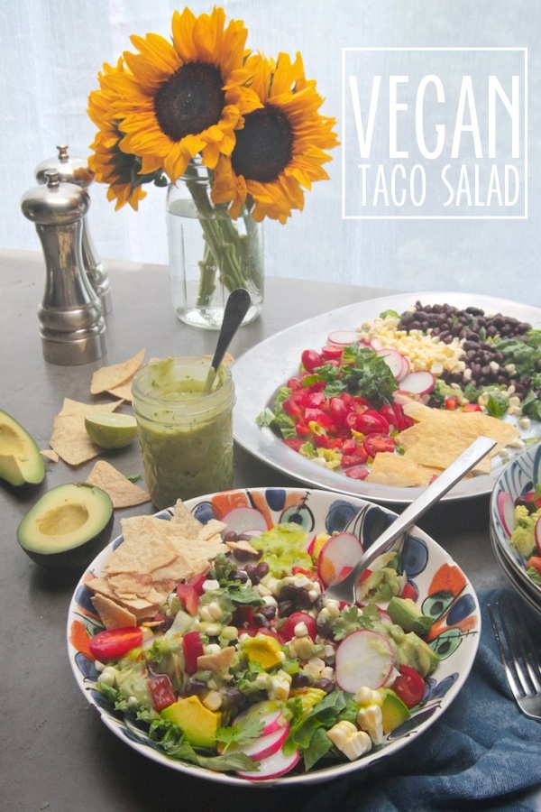 Vegan Taco Salad // shutterbean