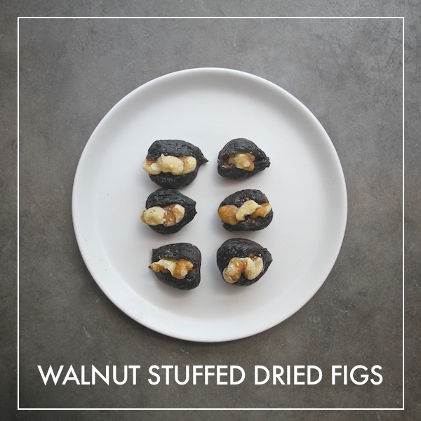 Walnut Stuffed Dried Figs // shutterbean 