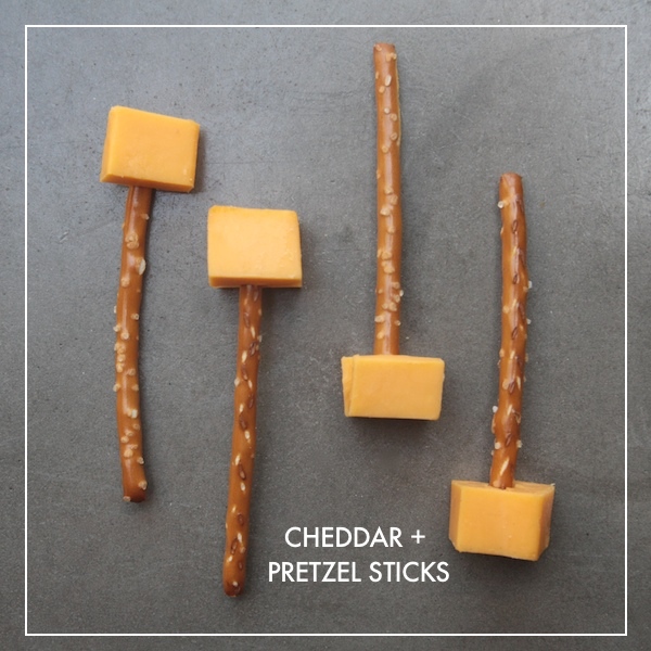 Cheddar + Pretzel Sticks // shutterbean