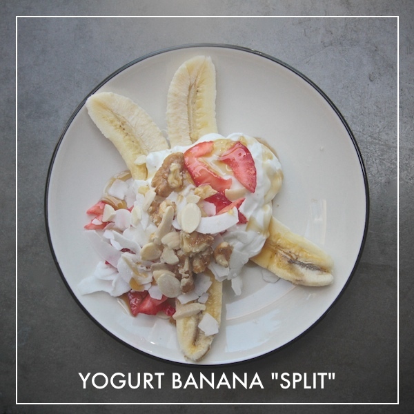 Yogurt “Banana Split”