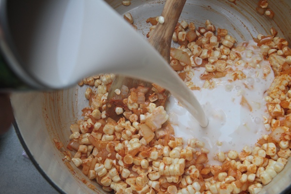 Thai Corn Coconut Soup // shutterbean