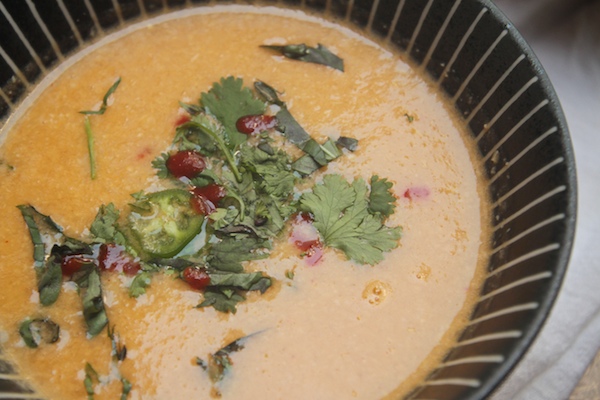 Thai Corn Coconut Soup // shutterbean