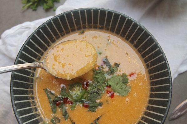 Thai Corn Coconut Soup // shutterbean