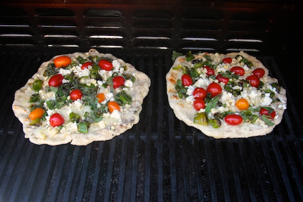 Corn Tomato Shisito Pepper Pizza // shutterbean