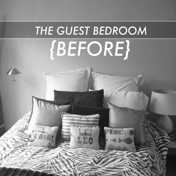 Around the House: Guest Bedroom {BEFORE!}