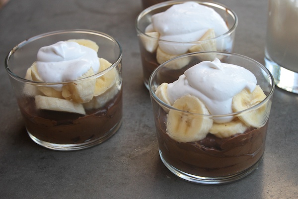 Avocado Banana Chocolate Pudding // shutterbean