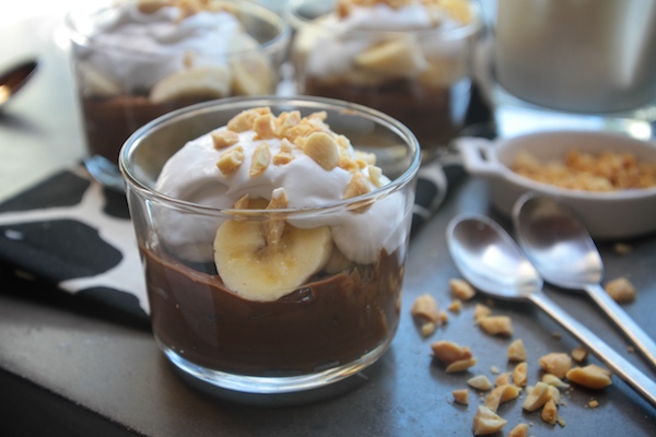 Avocado Banana Chocolate Pudding // shutterbean