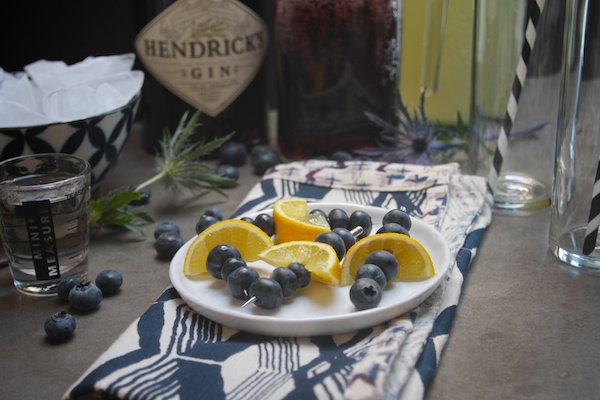 Spiked Blueberry Lemonade //shutterbean