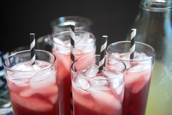 Spiked Blueberry Lemonade //shutterbean