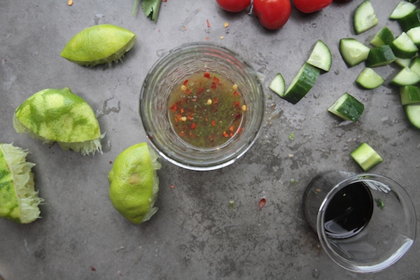 Chopped Thai Salad with Tofu // shutterbean