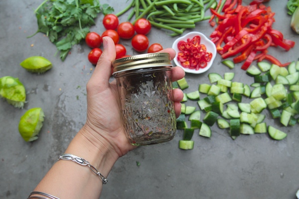 Chopped Thai Salad with Tofu // shutterbean