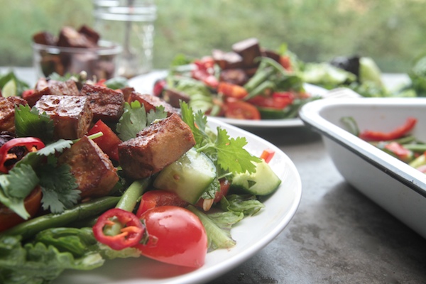 Chopped Thai Salad with Tofu // shutterbean