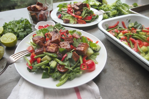 Chopped Thai Salad with Tofu // shutterbean