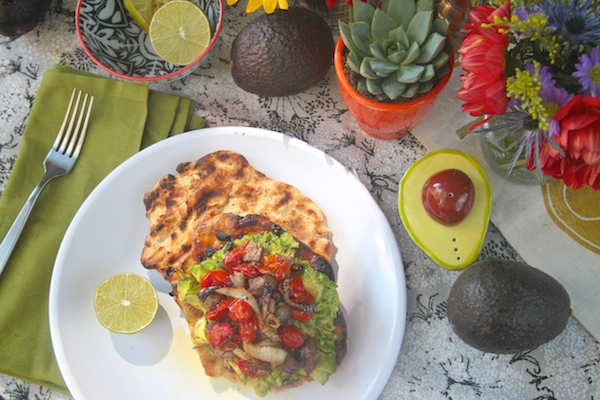 Grilled Steak & Avocado Flatbread // shutterbean