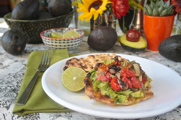 Grilled Steak & Avocado Flatbread // shutterbean