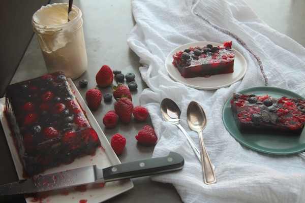 Triple Berry Terrine // shutterbean