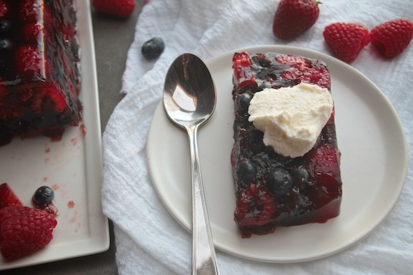 Triple Berry Terrine // shutterbean