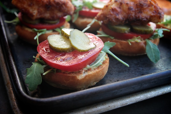 Honey Mustard Fried Chicken Sliders // shutterbean