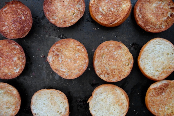 Honey Mustard Fried Chicken Sliders // shutterbean