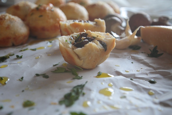 Stuffed Mushroom Rolls // shutterbean