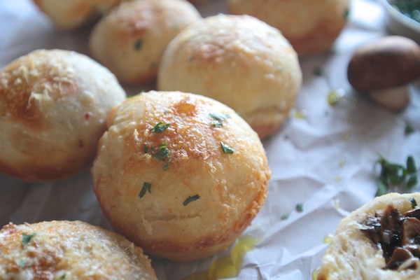 Stuffed Mushroom Rolls // shutterbean