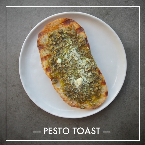 Pesto Toast // shutterbean