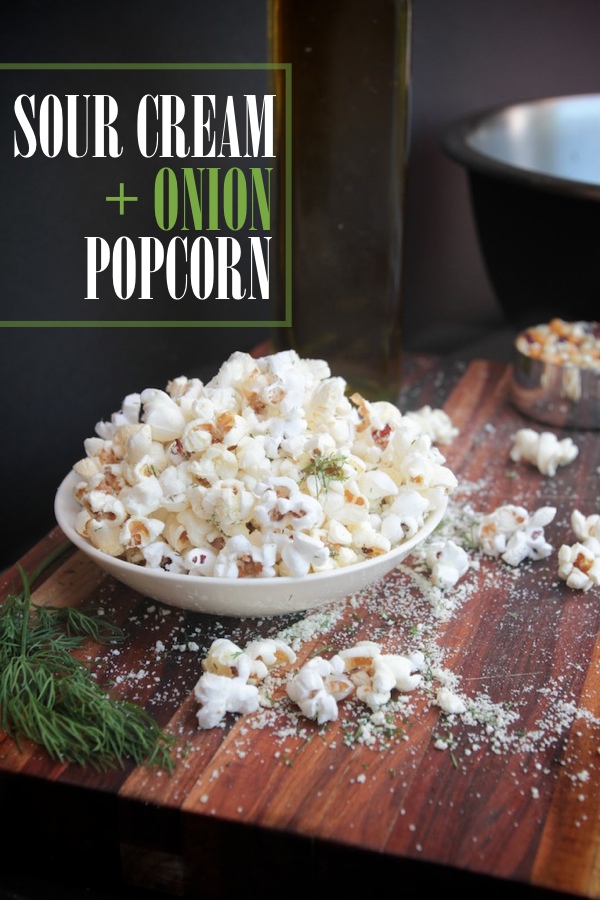 Sour Cream & Onion Popcorn