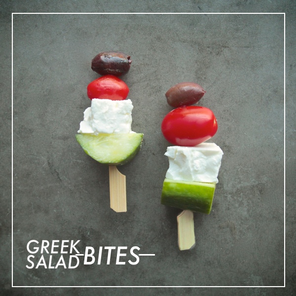 Greek Salad Bites // shutterbean