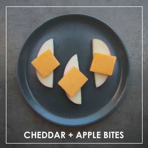 CHEDDAR APPLE BITES