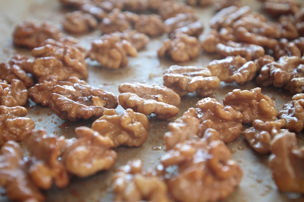 Honey Candied Walnuts // shutterbean